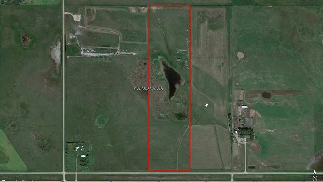 1 Satellite image outlined