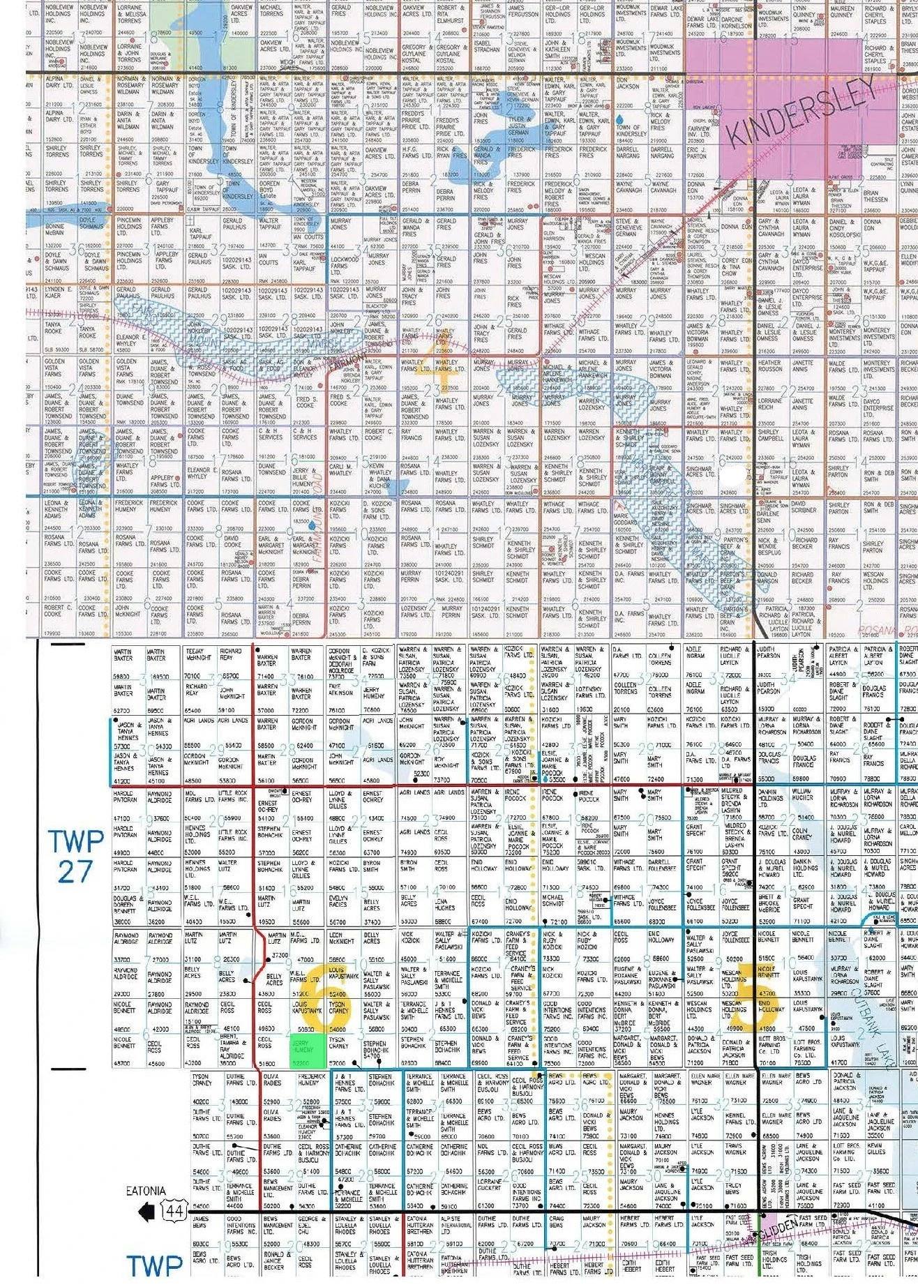 RM 260 & 290 highlighted