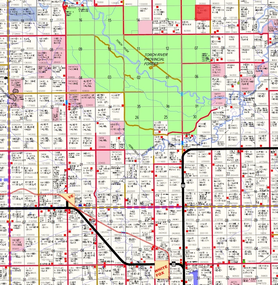 RM 488 map highlighted