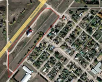 Satellite Image Outlined