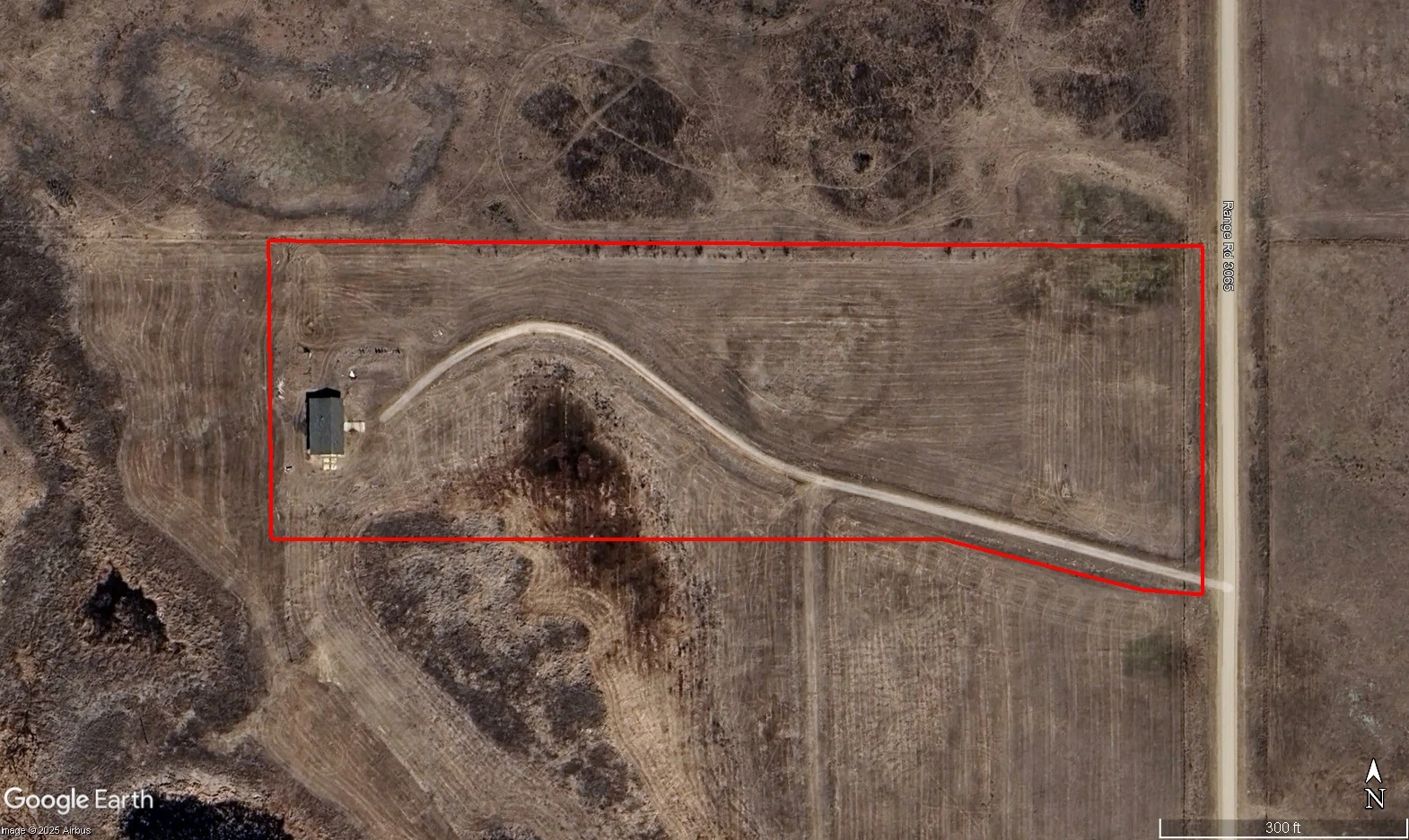 Satellite Image Outlined