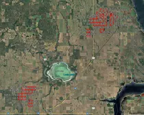 Satellite Image outlined